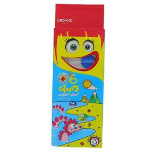 آبرنگ 6 رنگ طرح هیولای دریایی آریا ARYA