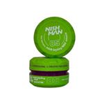 واکس مو نیشمن سبز 05 مدل Nishman Hair Styling Wax KERATIN حجم 150 میل