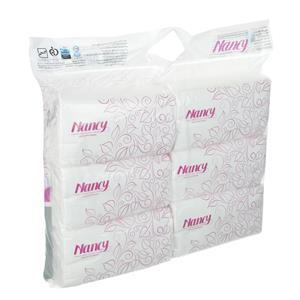 دستمال کاغذی نانسی مدل Softpack بسته 6 عددی سافت پک 100 برگ دولایه 