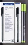 روان نویس نوک نمدی تریپلاس لیمویی استدلر - Triplus Finliner 0.3 mm STAEDTLER No:334-53