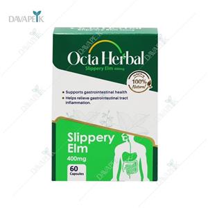کپسول اکتاهربال اسلیپری الم فاران شیمی _ Faran Shimi Octa Herbal Slippery Elm Capsules