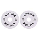 صفحه هالتر کراس فیت LIFTDEX وزن 2.5 کیلوگرم بسته دو عددی