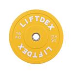 صفحه هالتر LIFTDEX مدل 3D BUMPER وزن 15 کیلوگرم بسته دو عددی