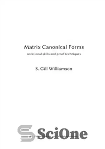 دانلود کتاب Matrix canonical forms – فرم های متعارف ماتریس