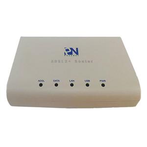 مودم روتر   ADSL 2 Plus با سیم و USB فی نت مدل BIG-331TRA Pheenet BIG-331TRA ADSL 2 Plus Modem Router