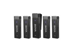 میکروفون یقه ای بی سیم بویا مدل BY W4