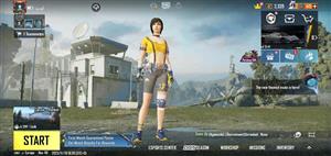 اکانت پابجی لول 64 رنک 1