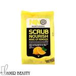 دستمال مرطوب پاک کننده آرایش Scrub Nourish نینو