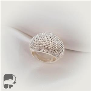 انگشتر آبکاری نقره خط طلایی دیوید یورمن کد 00532