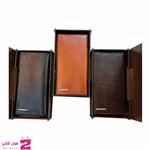 کیف پول مردانه چرم طبیعی تبریز کد  3176