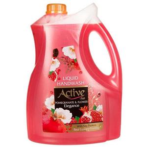 مایع دستشویی اکتیو مدل Pomegranate & Flower مقدار 3750 گرم Active Pomegranate & Flower Handwashing Liquid 3750gr