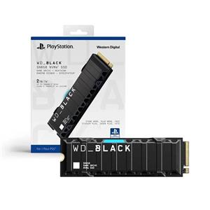 حافظه اس دی WD_BLACK SN850 NVMe مناسب PS5 دارای هیت سینک ۲TB 