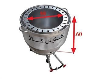تنور گازی 60