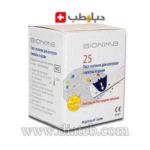 نوارتست قندخون بایونیم (50عددی) Strips 50