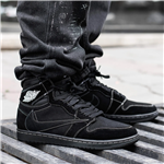 کتونی نایک ایر جردن Nike Air Jordan 1 Travis Black Phantom