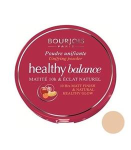 پنکیک روشن بورژوآ مدل هلتی بالانس پودر 52 Bourjois Healthy Balance Powder Vanille 52 