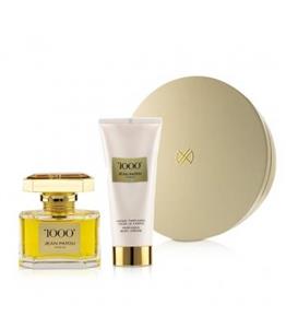ست عطر و ادکلن زنانه ژان پاتئو هزار ادوپرفیوم همراه کرم بدن Jean Patou 1000 EDP for women set