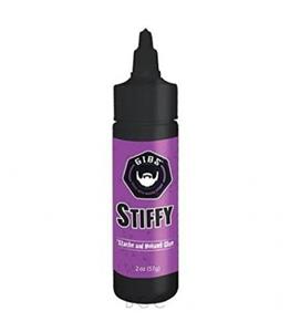واکس سبیل جیبز استیفی Gibs Stiffy Mustache and Mohawk Glue 2oz