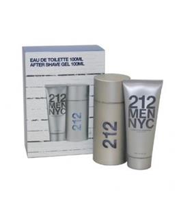 ست هدیه عطرو ادکلن مردانه کارولینا هررا 212 ادو تویلت Carolina Herrera 212 Gift Set EDT for Men