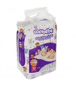 زیرانداز تعویض یکبار مصرف جان ب ب بسته 10 عددی Canbebe 1781 Langering Disposable Baby Changing Mat Pack Of 10 