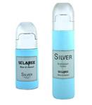 رول ضد تعریق و اسپری خوشبو کننده بدن (بادی اسپلش) مردانه اسکلاره سیلور Sclaree Silver Deodorant  Body splash For Men