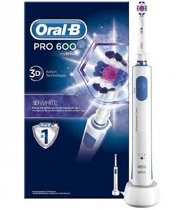 مسواک برقی اورال بی پرو 600 براون Oral B Pro White and Clean Electric Rechargeable Toothbrush 