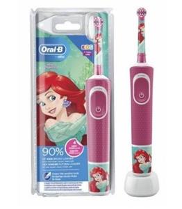 مسواک برقی کودکانه اورال بی پرنسس دیزنی پری دریایی مرمید Oral-B Kids featuring Disney Princess Electric Toothbrush 