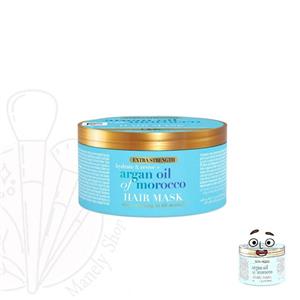 ماسک مو فاقد سولفات او جی ایکس روغن آرگان (اصل فرانسه) داخل حمام OGX Argan Oil Hair Mask