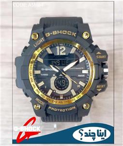 ساعت مچی مردانه جیشاک دو زمانه ساعت GSHOCK کد ASM64