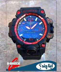 ساعت مچی مردانه جیشاک دو زمانه ساعت GSHOCK کد ASM36
