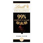 شکلات تلخ لینت 99 درصد 50 گرم Lindt Excellence