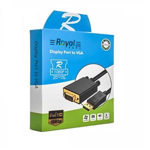 کابل DisplayPort به VGA رویال طول 1.8 متر کد 6657