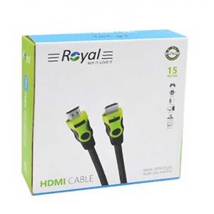 کابل HDMI 1.4 کنفی رویال طول 15 متر کد 6651
