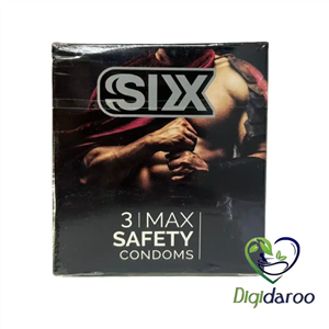 کاندوم سیکس مدل MAX SAFETY بسته 3 عددی