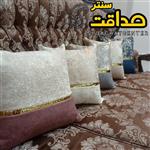 کاور کوسن مخمل پتینه جدید یک عددی در هفت رنگ