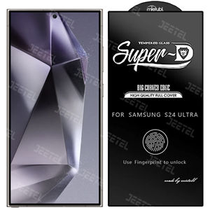 گلس گوشی Samsung Galaxy S24 Ultra سوپر فلت فینگرپرینت از برند Mietubl