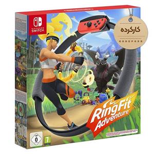 بازی Ring Fit Adventure کارکرده به همراه حلقه ورزشی مخصوص Nintendo Switch