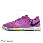 کفش فوتسال نایک لونارگتو طرح اصلی Nike Lunar Gato II Indoor Purple Black