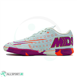 کفش فوتسال نایک  مرکوریال Nike Mercurial IN White Purple