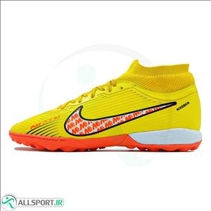 کفش ساقدار چمن مصنوعی نایک ایرزوم مرکوریال  Nike Air Zoom Mercurial TF Yellow Orange