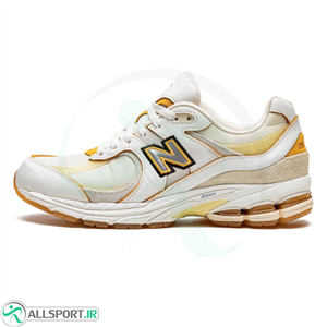 کتانی مردانه نیو بالانس New Balance 2002R White Yellow 