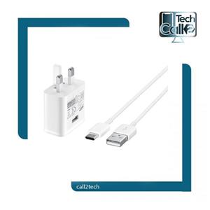 شارژر و کابل سامسونگ تایپ سی 2IN1_15W