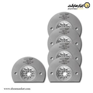 بسته 5 عددی تیغ 85 میلی متر سری STARLOCK سی ام تی مدل OMF113-X5