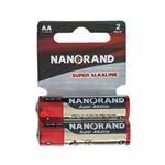 باتری قلمی سوپرآلکالاین کارتی 2 عددی NANGRAND مدل LR6 کد 6665