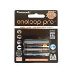 باتری قلمی قابل شارژ پاناسونیک مدل Eneloop Pro – بسته 2 عددی ا Panasonic Eneloop Pro AA Rechargeable Battery – Pack Of 2 کد 6668