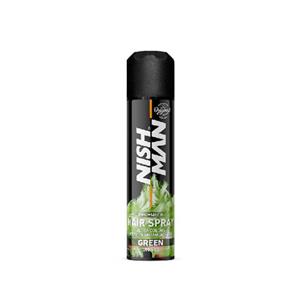 اسپری رنگ مو نیشمن سبز مدل green حجم 150 میلی لیتر
