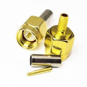 تبدیل RF MALE SMA CONNECTOR FOR CABLE RG-174