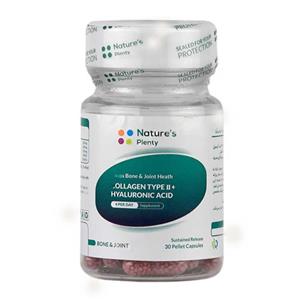 کپسول کلاژن نوع 2 هیالورونیک اسید30 عدد نیچرز پلنتی Natures Plenty 