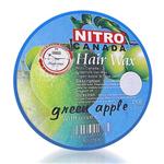 واکس مو چسبی نیترو با سیب سبز و روغن زیتون Nitro Hair Wax green apple(150 گرم)