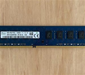 رم استوک کامپیوتر  هاینیکس 8GB 2Rx8 PC3L-12800U